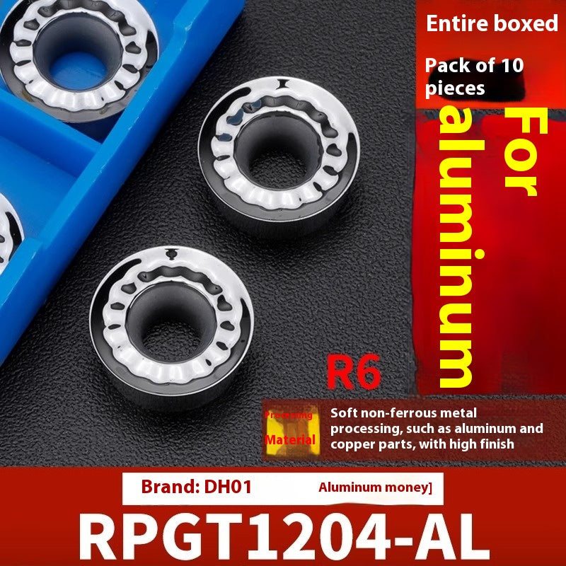 2042-CNC milling inserts, RPMW carbide R5 machining center, R4 milling machine, R6 milling inserts, RPMT round cutter cutters Shandong Denso Pricision Tools Co.,Ltd.